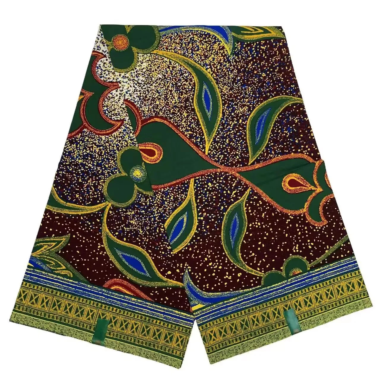 6 Yards cire africaine 100% coton cire imprime Tissu haute qualité cire Tissu pour les femmes robe